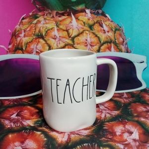Rae Dunn " Teacher " Coffee Mug